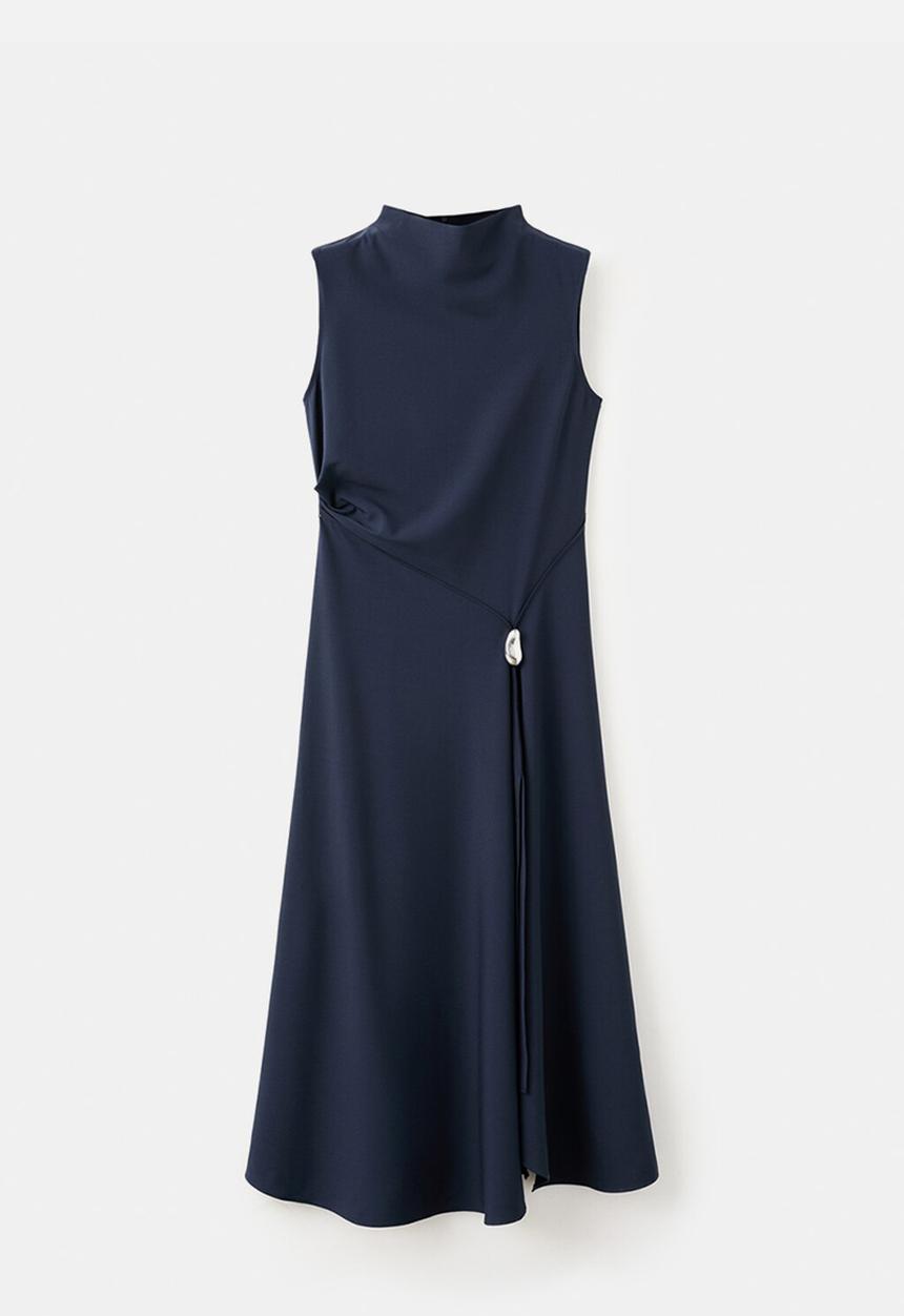 MANGO - Dress elea - navy