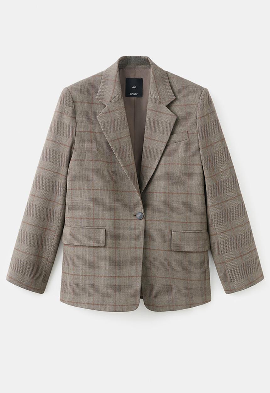 MANGO - Blazer monet - brown