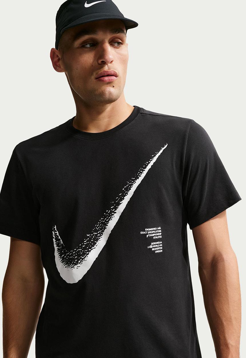 Nike - Dri-FIT  STD HBR Tee -  Black