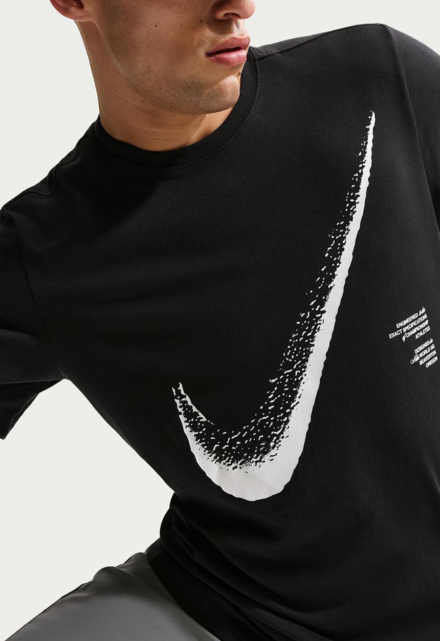 Nike - Dri-FIT  STD HBR Tee -  Black