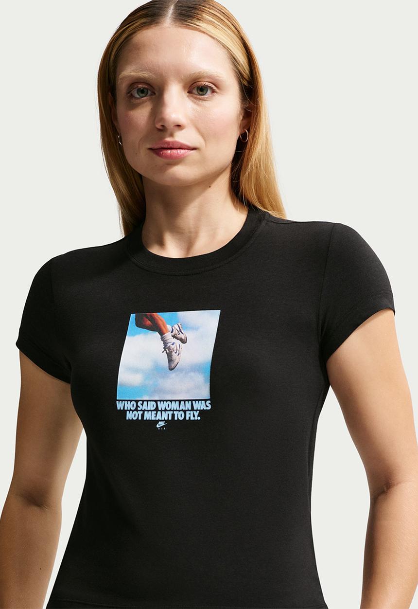 Nike - W Nsw Ss Tee Iwd Photo - Black