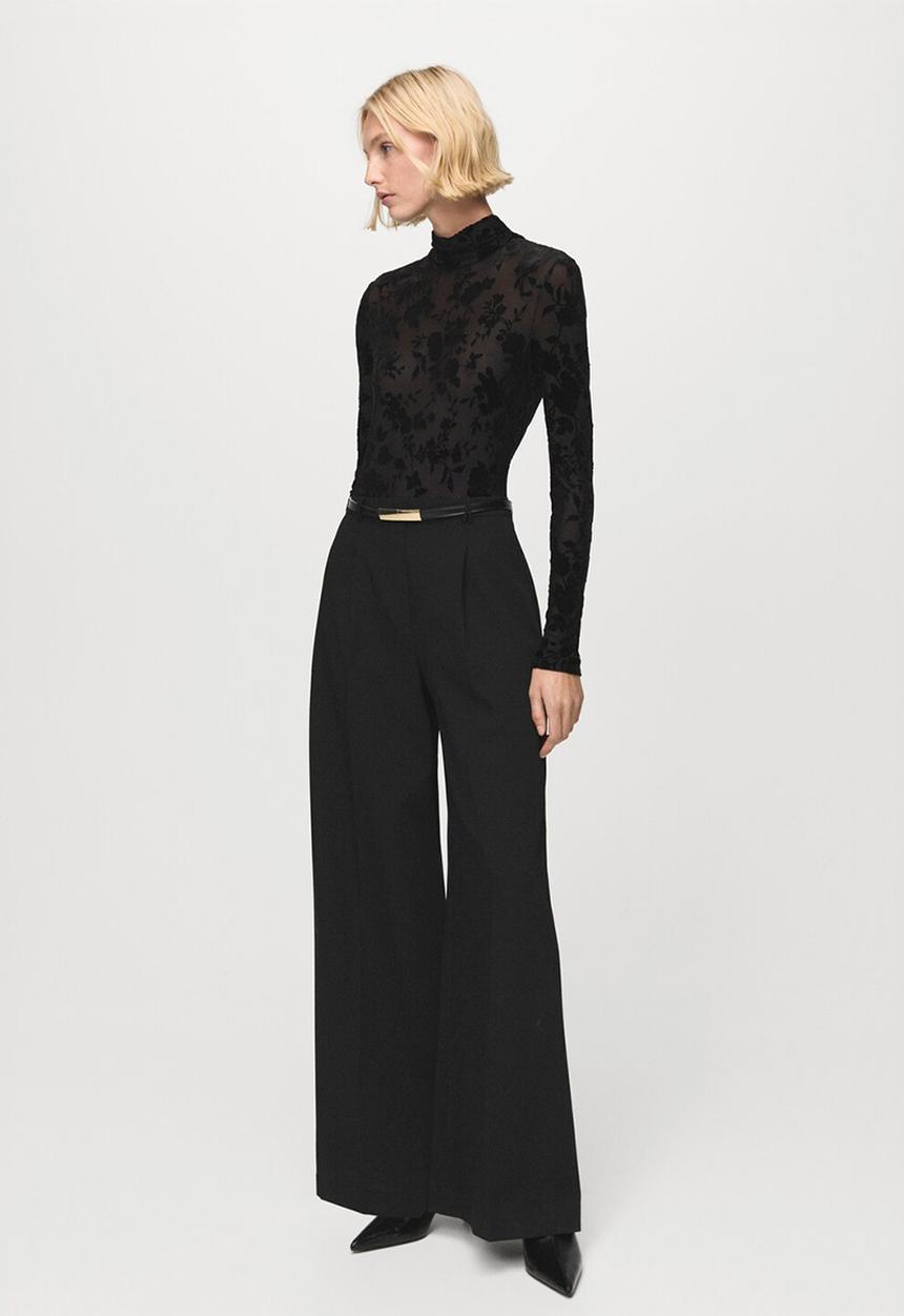 MANGO - Jumpsuit greta - black