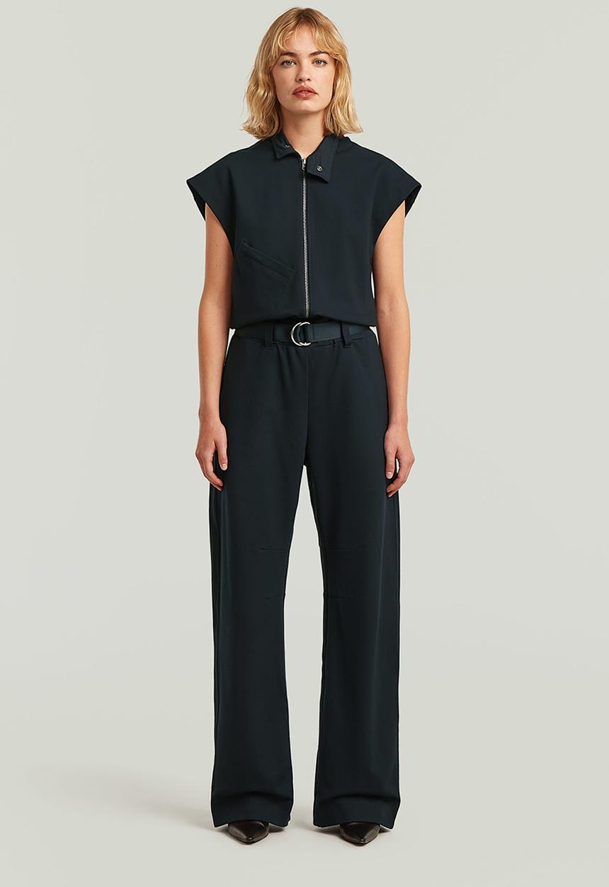 G-STAR - Soft sculpt jumpsuit wmn - Salute