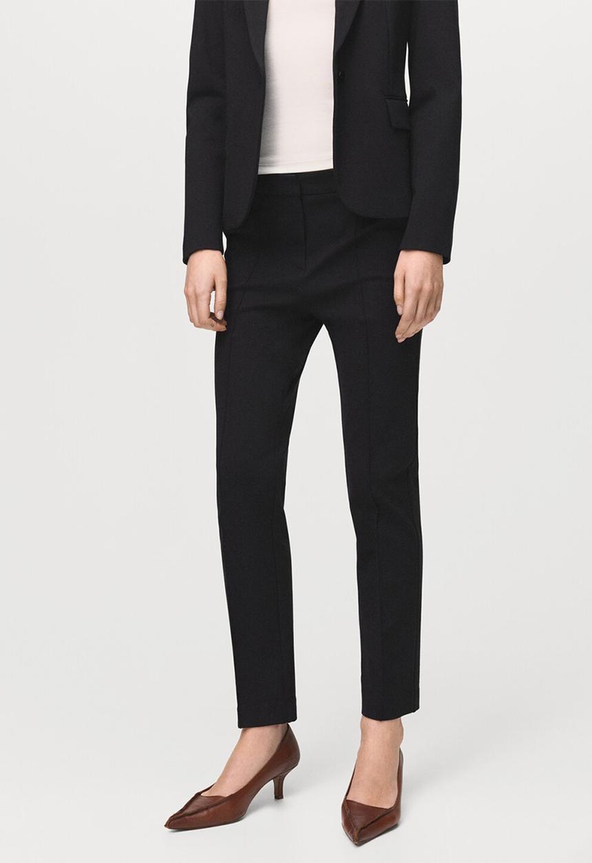 MANGO - Trousers paloma - black