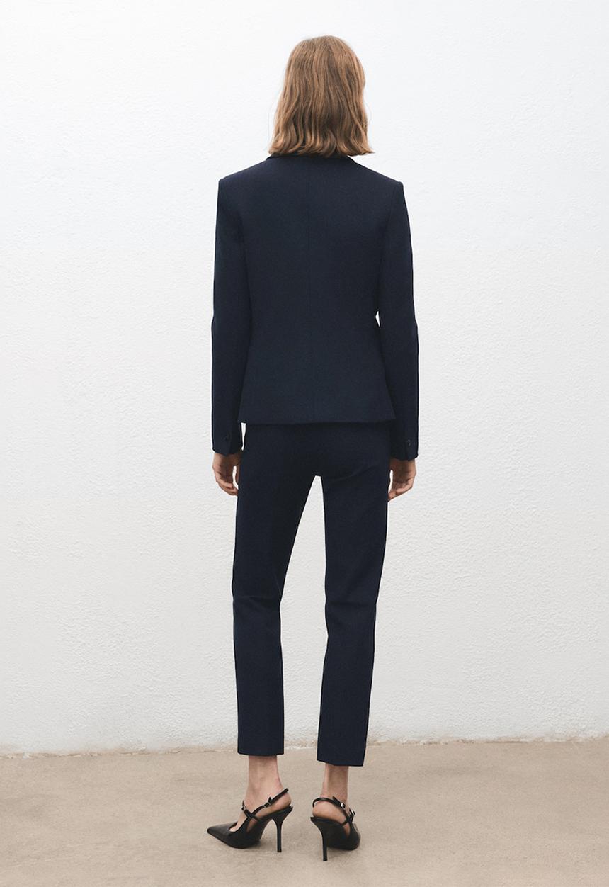 MANGO - Trousers paloma - navy