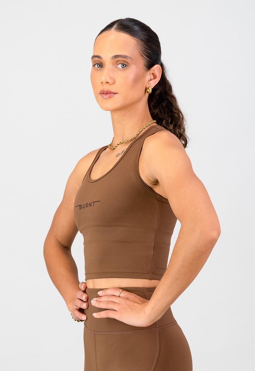 Burnt  - Apex Supportive Tank  - Clay