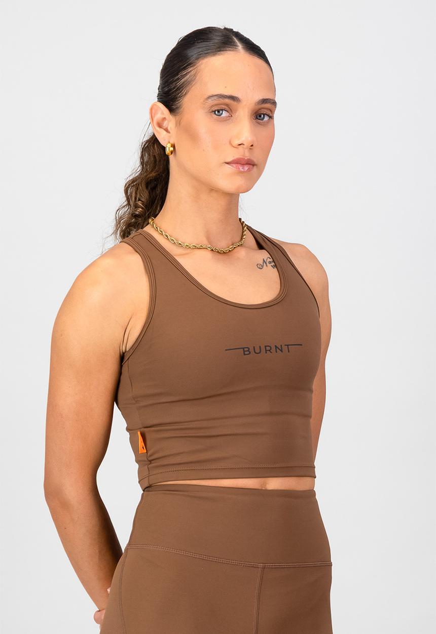 Burnt  - Apex Supportive Tank  - Clay