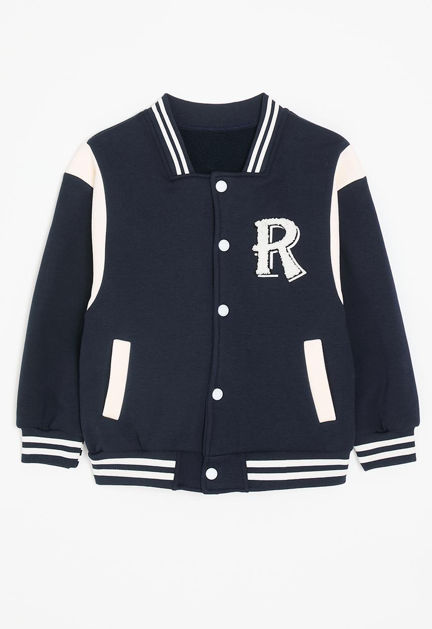 Pop Candy - Baseball jacket - black/white