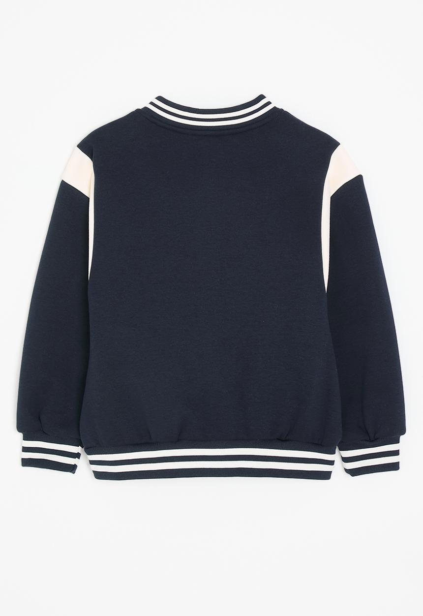 Pop Candy - Baseball jacket - black/white