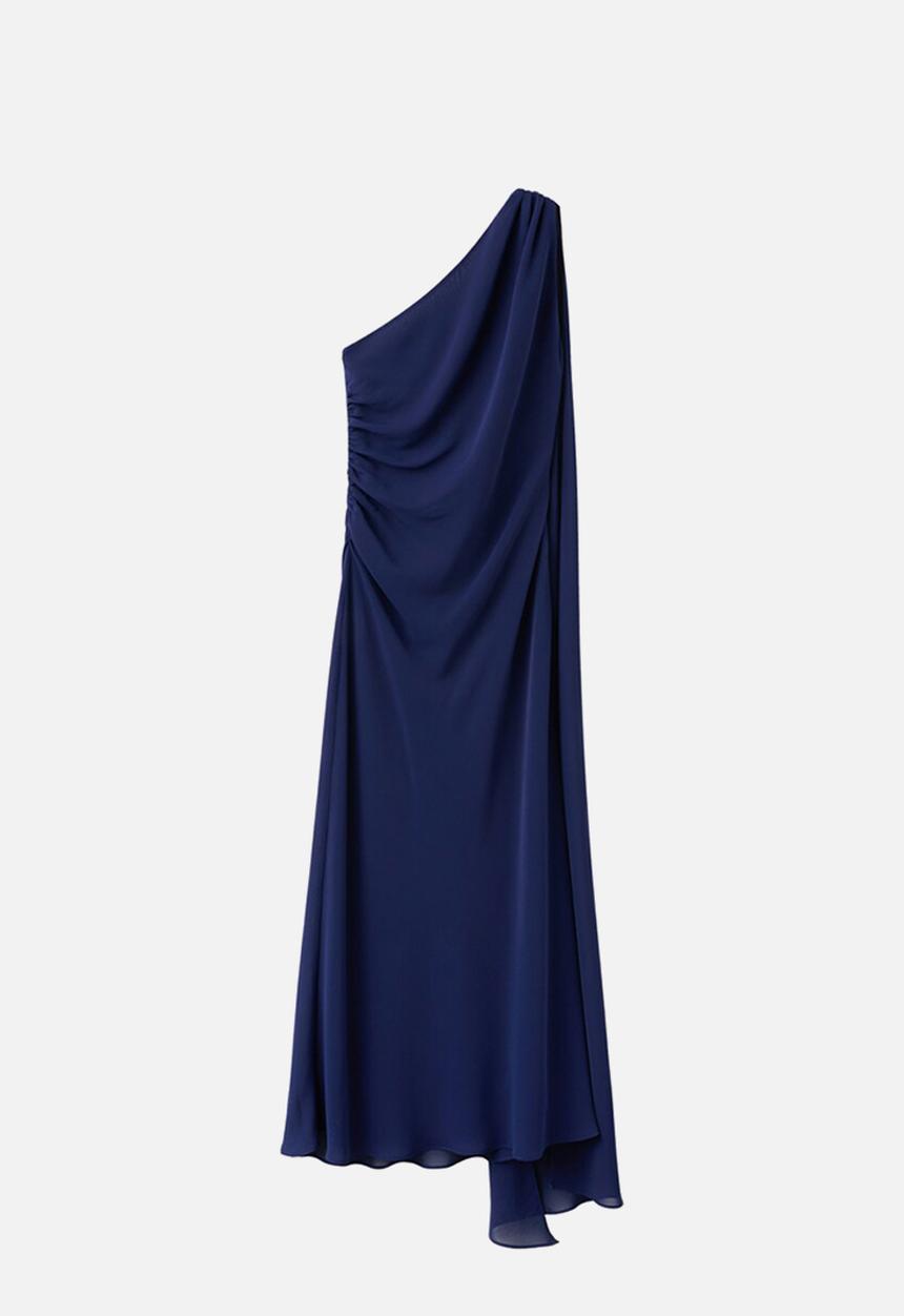 MANGO - Dress eva - dark blue
