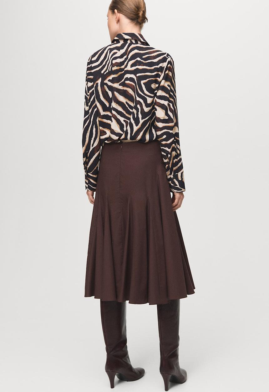 MANGO - Shirt basic - black