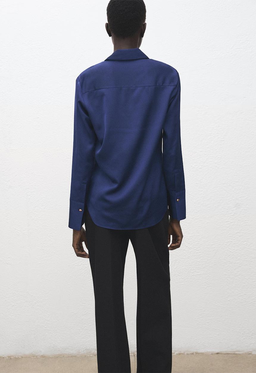 MANGO - Shirt ideale - medium blue