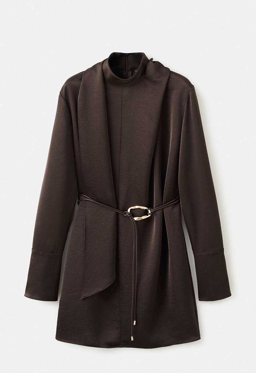 MANGO - Dress nico - brown