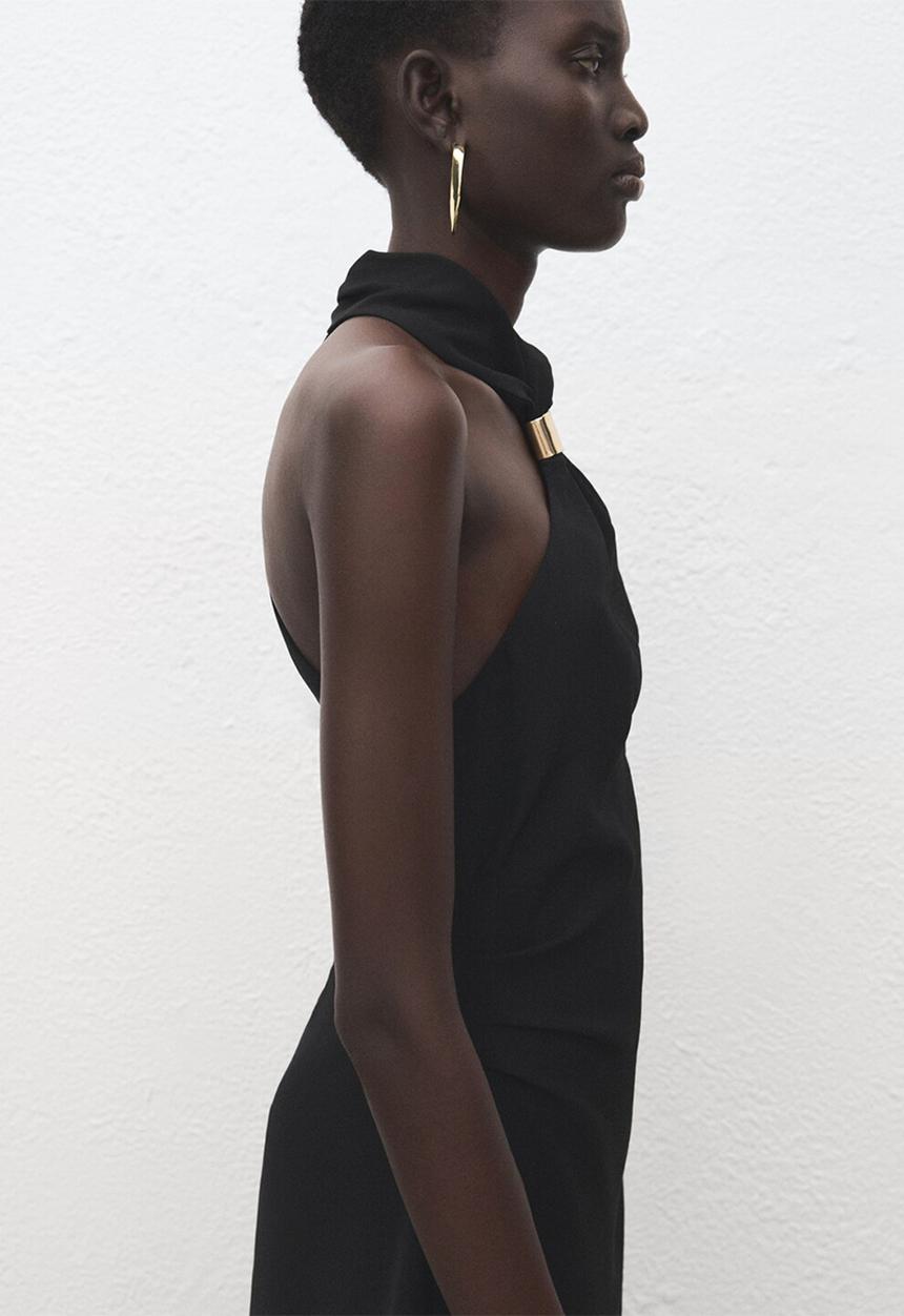 MANGO - Dress petra - black