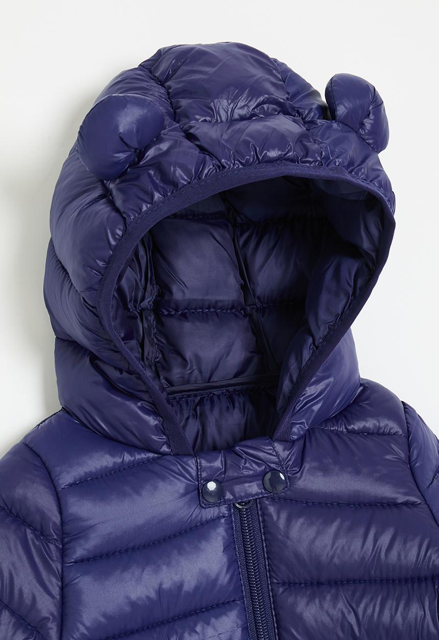 Pop Candy - Puffer with bear ears - navy