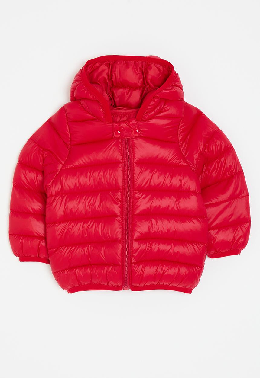 Pop Candy - Puffer with bear ears - red