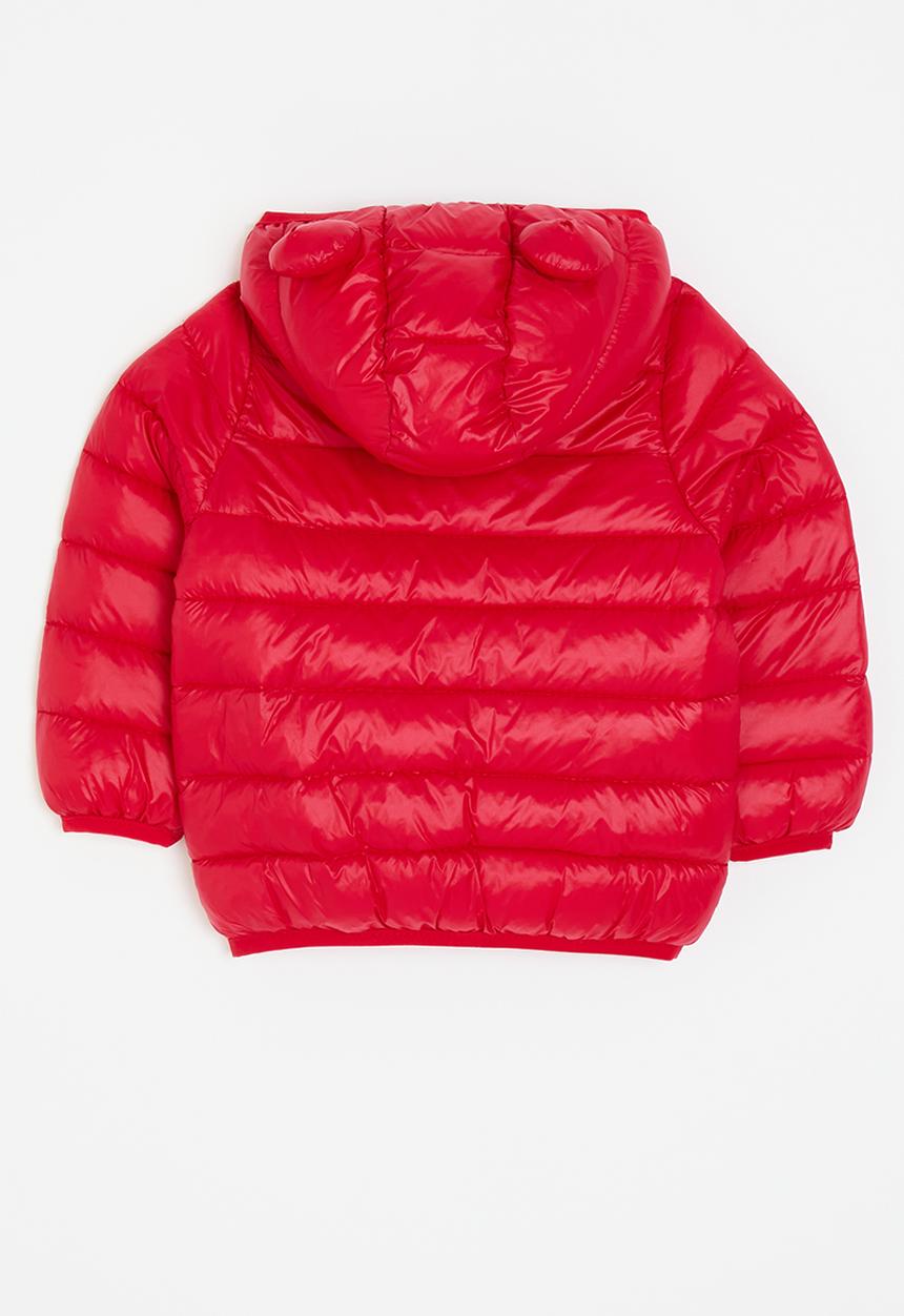Pop Candy - Puffer with bear ears - red