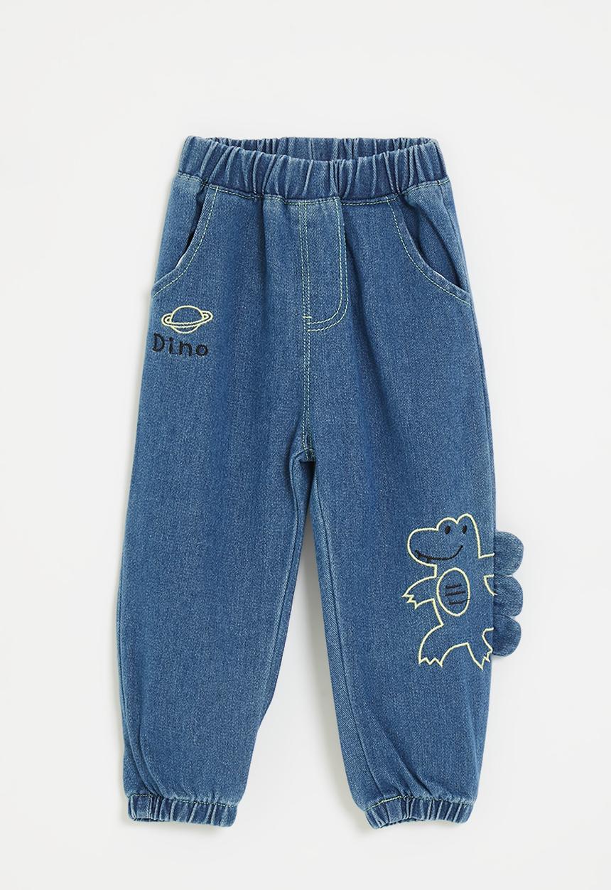Pop Candy - Jogger-style dino jeans - blue