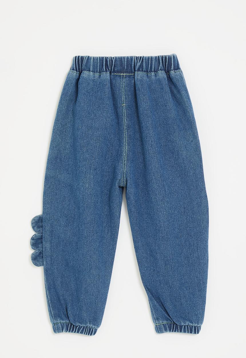 Pop Candy - Jogger-style dino jeans - blue