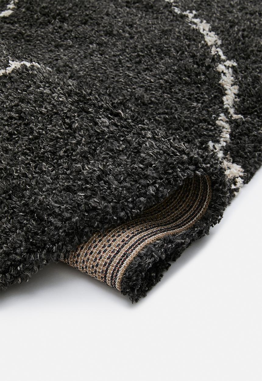 Fotakis - Shaggy Rug Swirl - Black