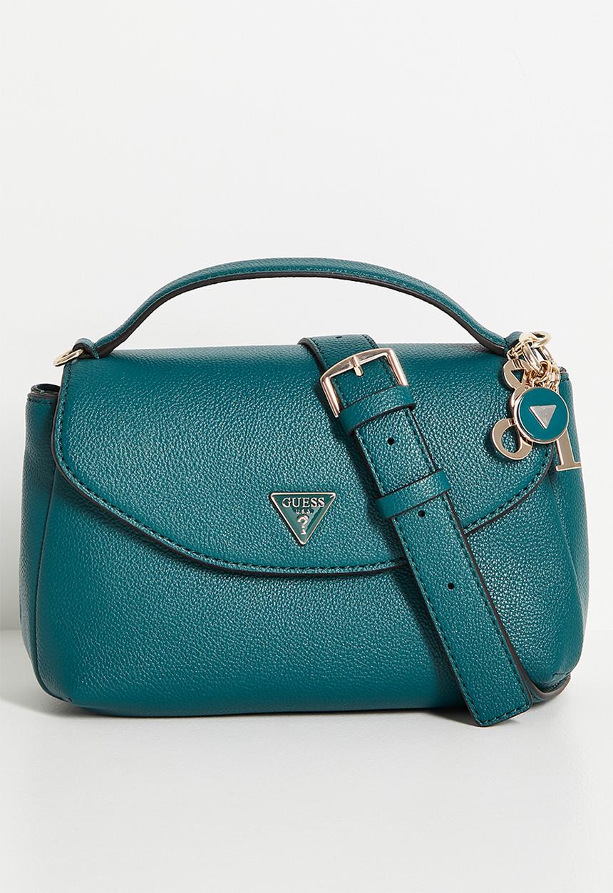 GUESS - Evie top handle flap- teal