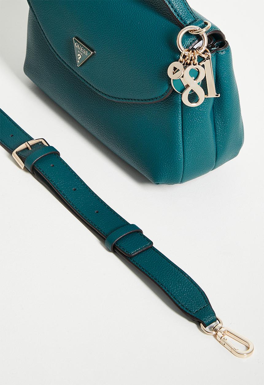 GUESS - Evie top handle flap- teal