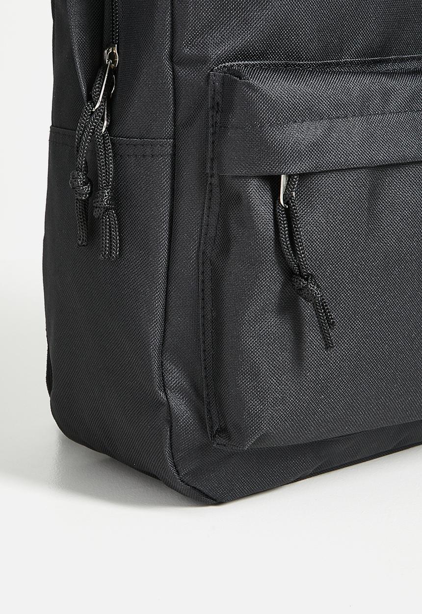 SOVIET - Jazz nylon backpack - black & white