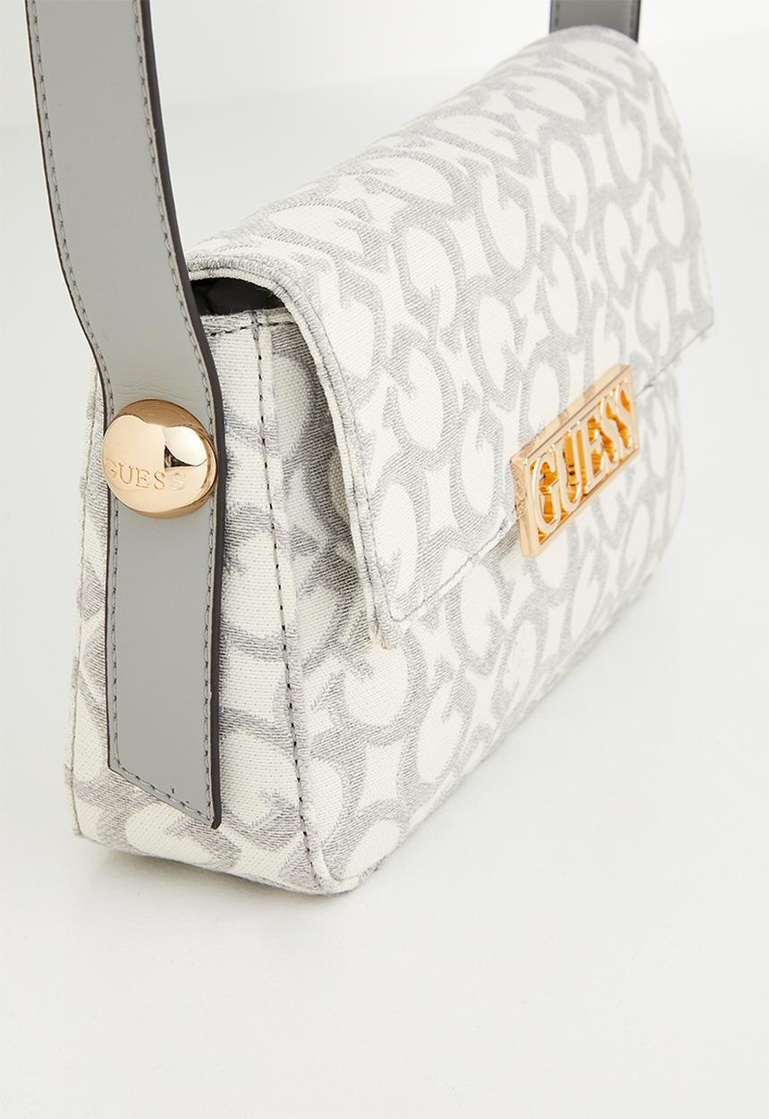 GUESS - Tracie shoulder bag- cement