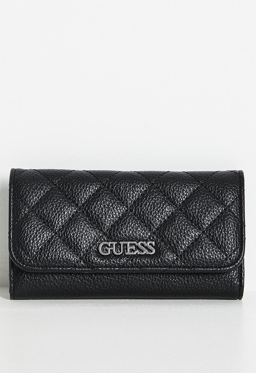 GUESS - Wester sling slim clutch bag- black