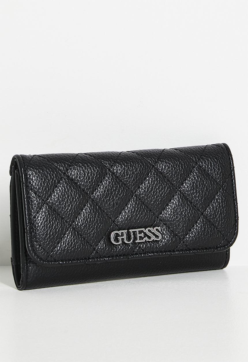 GUESS - Wester sling slim clutch bag- black