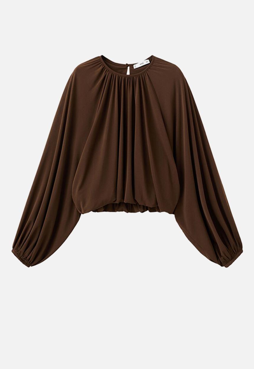 MANGO - Blouse gadea - brown