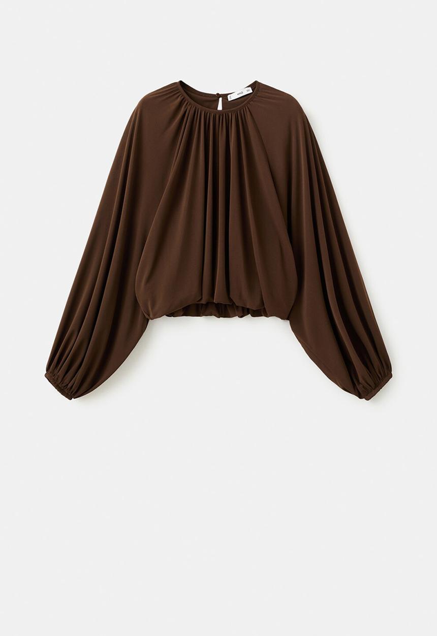 MANGO - Blouse gadea - brown