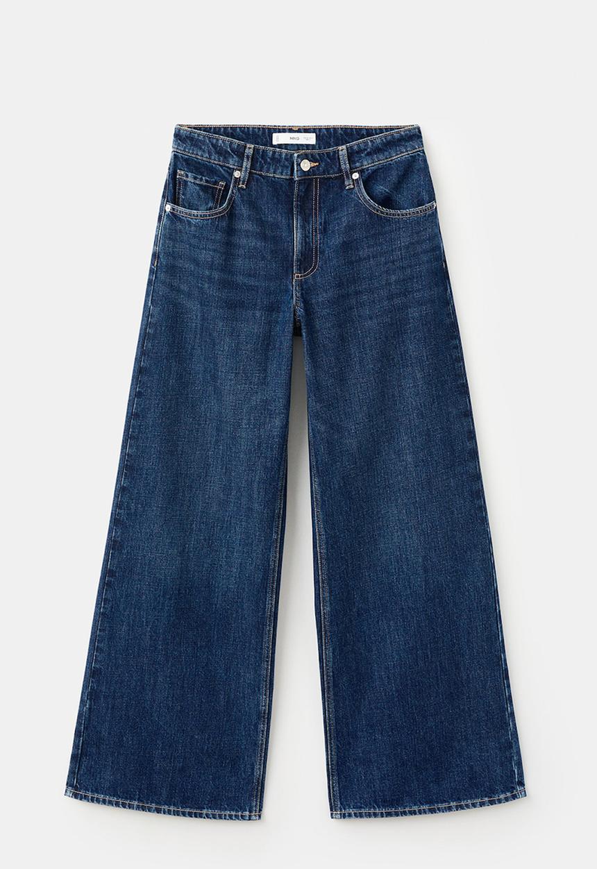 MANGO - Jeans annie - open blue