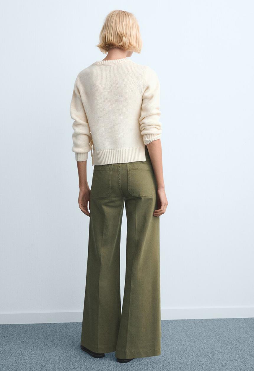MANGO - Jeans jessie - khaki
