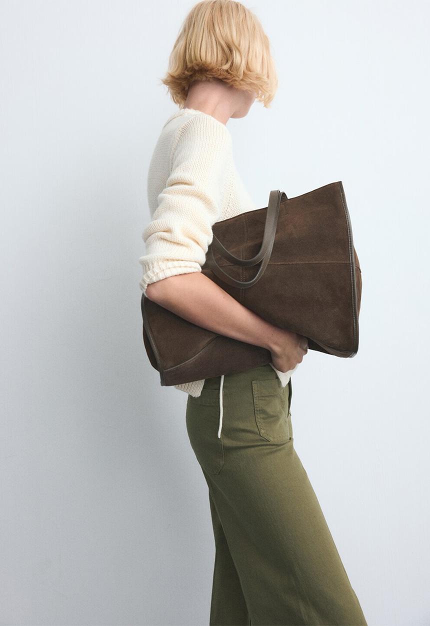 MANGO - Jeans jessie - khaki