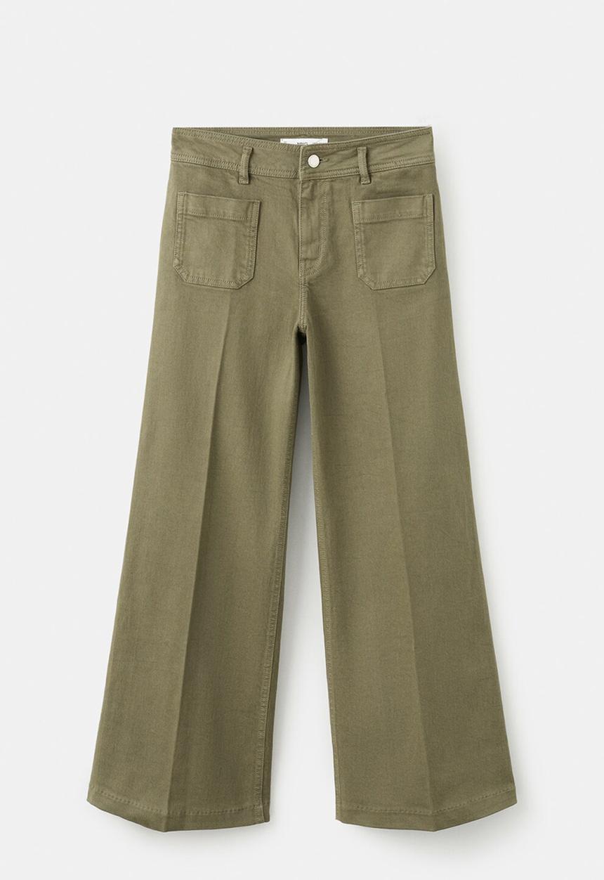 MANGO - Jeans jessie - khaki