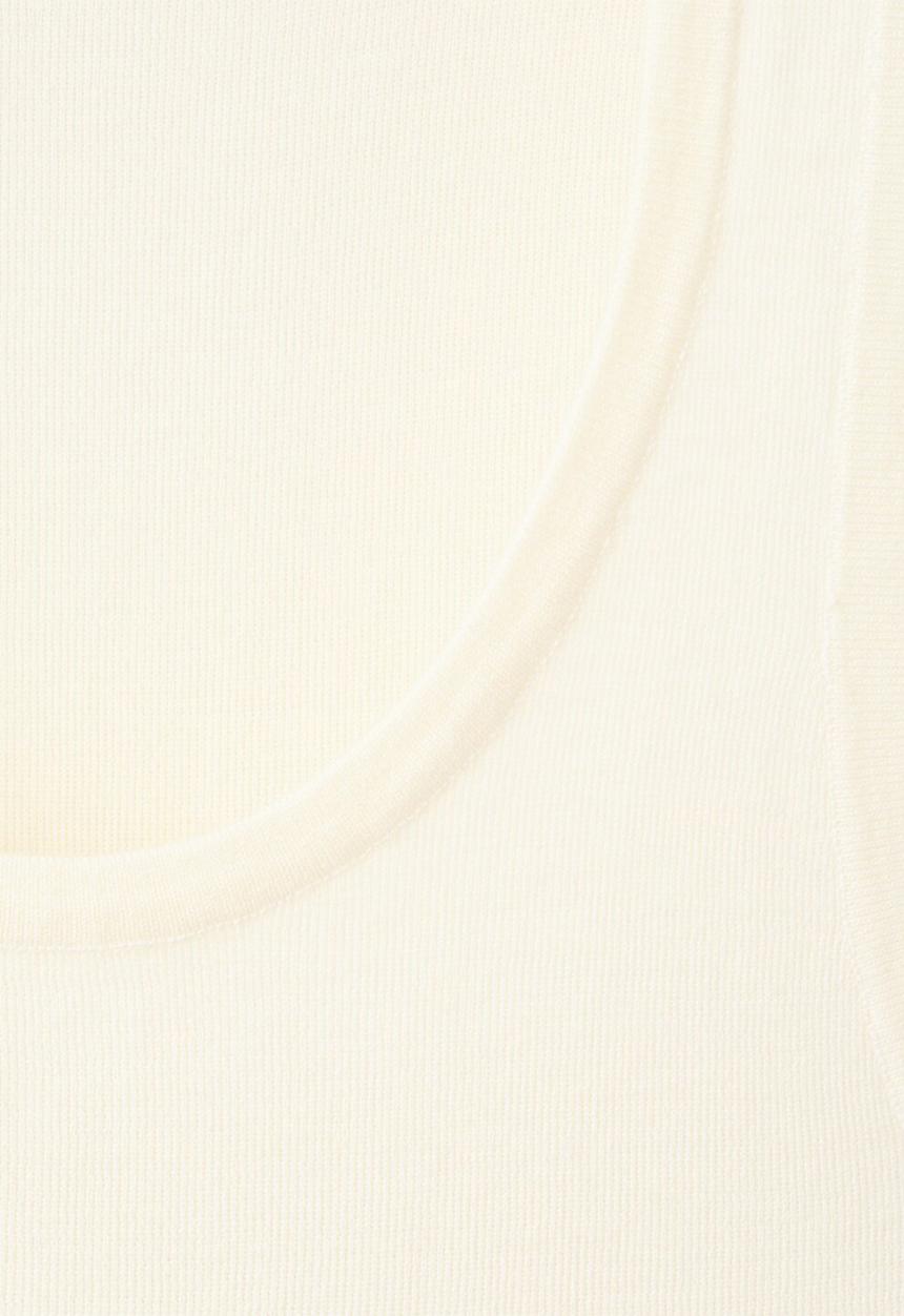 MANGO - Top olsen - light beige