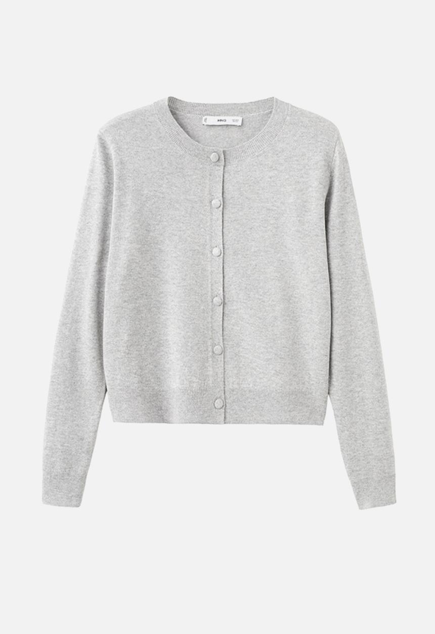 MANGO - Cardigan regalo - light/pastel gray
