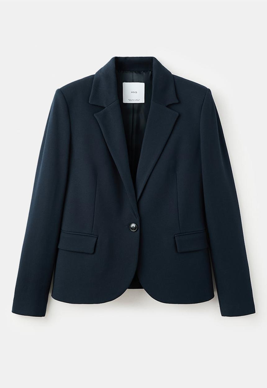 MANGO - Blazer paloma - navy