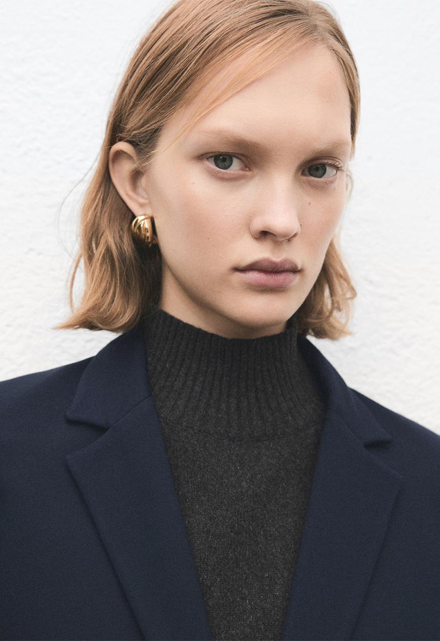 MANGO - Blazer paloma - navy