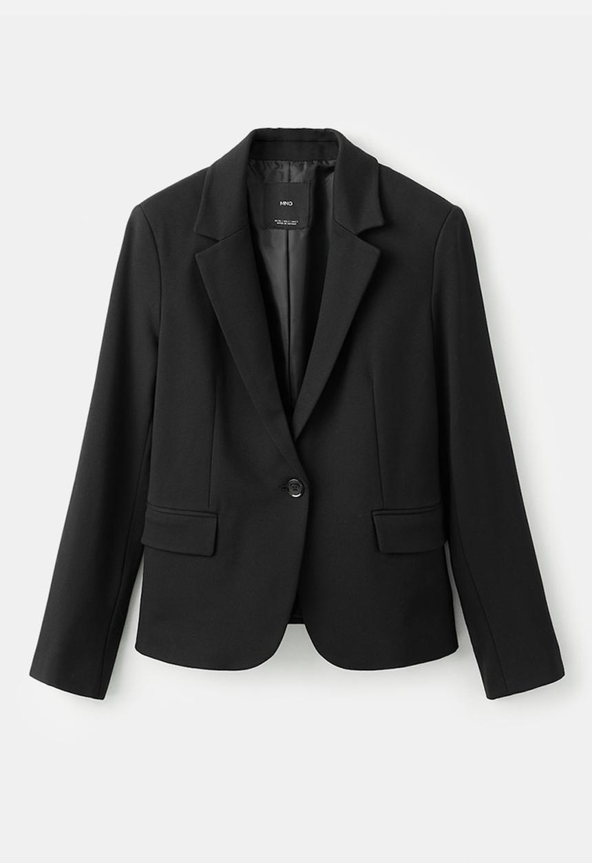 MANGO - Blazer paloma - black