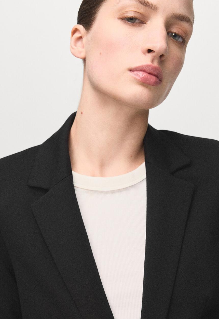MANGO - Blazer paloma - black