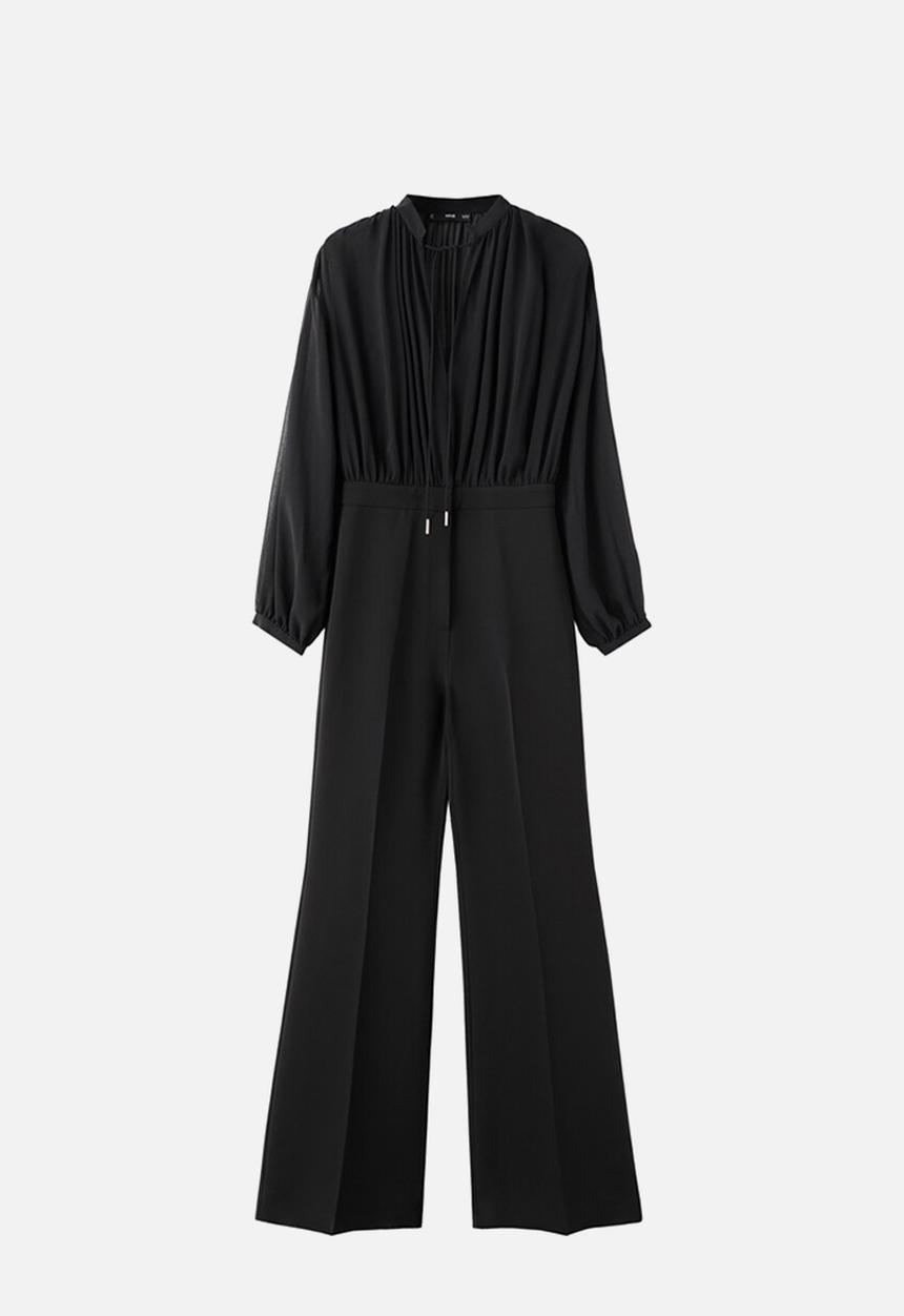 MANGO - Jumpsuit anya - black