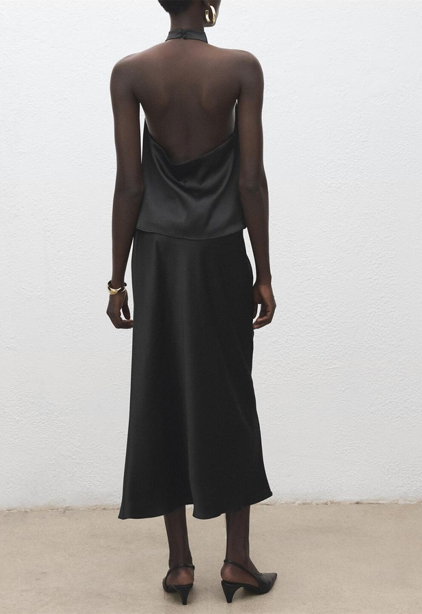 MANGO - Skirt newmia - black