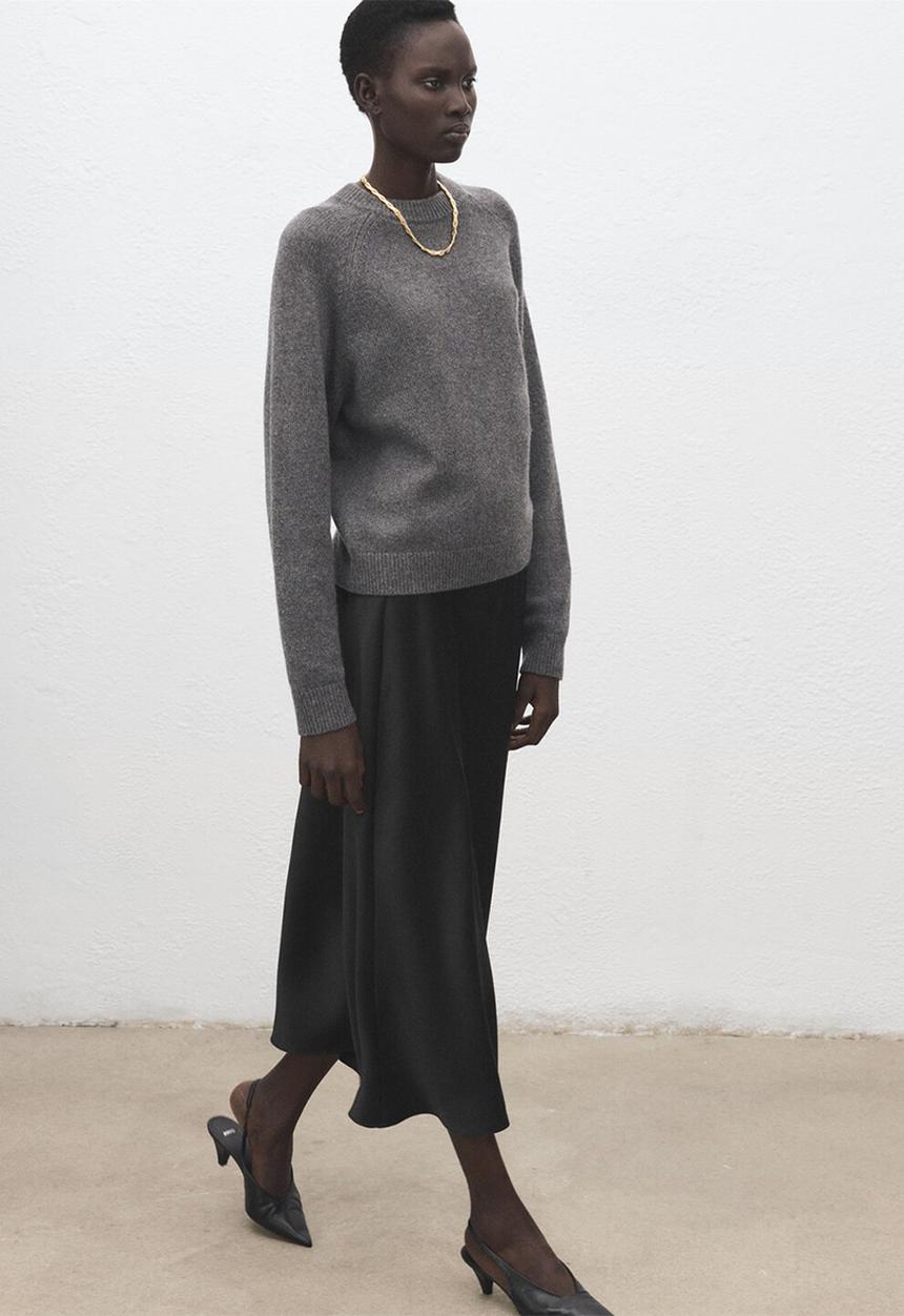 MANGO - Skirt newmia - black