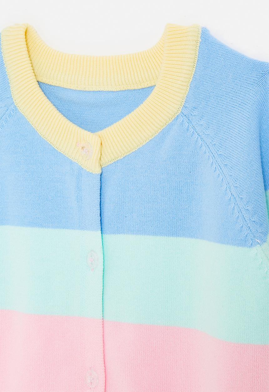 Pop Candy - Button down cardigan - multicolor stripes