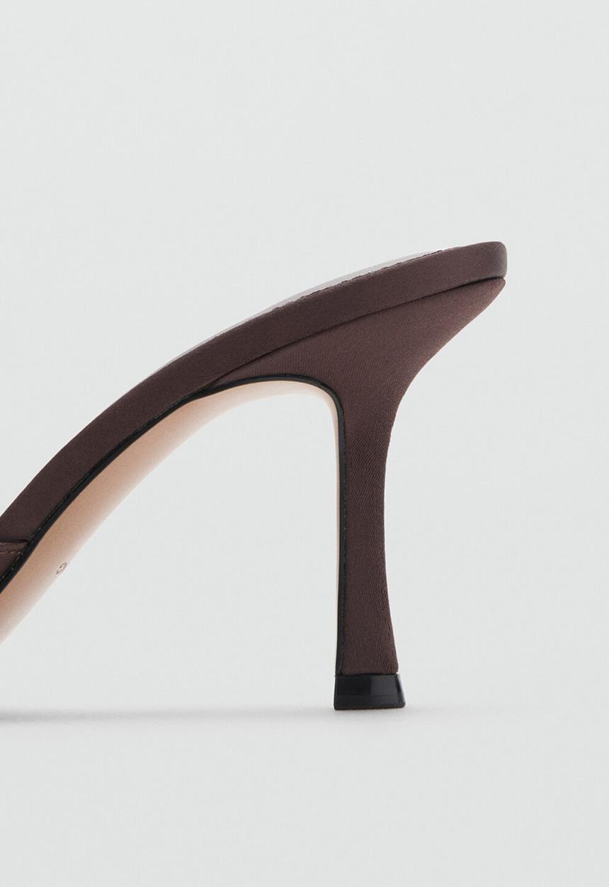 MANGO - Ivanac mule - dark brown