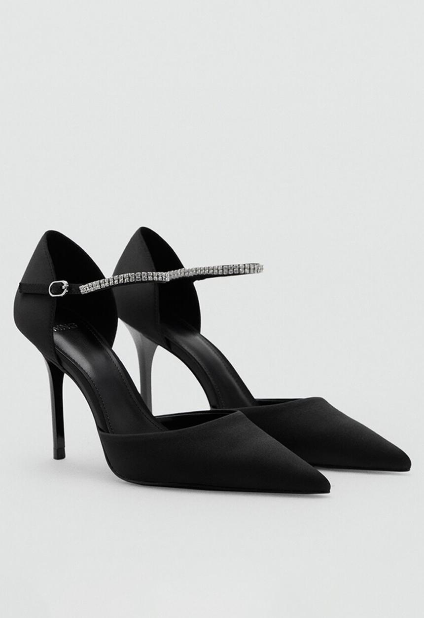 MANGO - Logi ankle strap - black