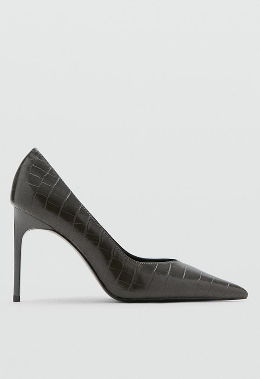 MANGO - Closed heel -  light/pastel gray