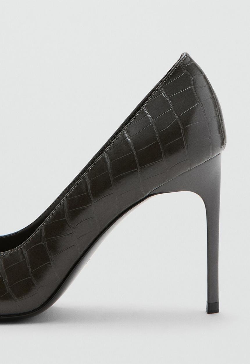 MANGO - Closed heel -  light/pastel gray